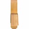 Ekena Millwork Bellingham Rough Sawn Timber Gable Bracket, Western Red Cedar, 36"W x 15"H x 4"D x 4"F, 10/12 Pitch GBW036X15X0404BEL00RWR - alternate 3